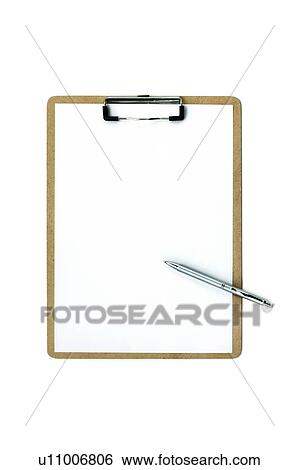 Clipboard and Pen View Large Photo Image Stock Photograph - Clipboard and Pen. Fotosearch