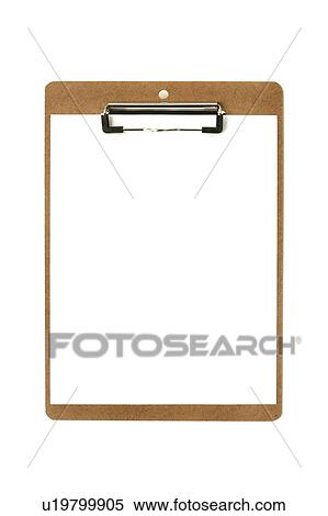 Clipboard and White Paper View Large Photo Image Stock Photography - Clipboard and White Paper. Fotosearch