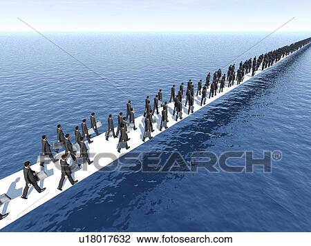 Cloned businessman walking on water View Large Photo Image Stock Image - Cloned businessman walking on water. Fotosearch