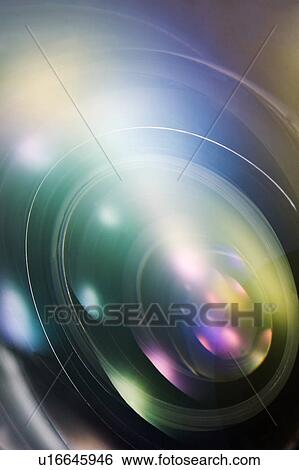 Stock Photograph - Colorful lights, computer graphic. Fotosearch