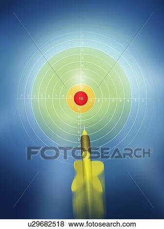 Dart approaching dartboard View Large Photo Image Stock Photo - Dart approaching dartboard. Fotosearch