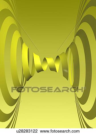 Digitally generated image depicting a yellow spiral View Large Photo Image Stock Image - Digitally generated image depicting a yellow spiral. Fotosearch