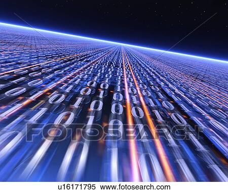Digitally generated image depicting binary code in space View Large Photo Image Stock Photography - Digitally generated image depicting binary code in space. Fotosearch
