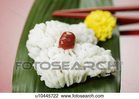 Eel served on a leaf View Large Photo Image Stock Image - Eel served on a leaf. Fotosearch