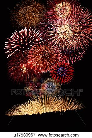 Fireworks View Large Photo Image Stock Photo - Fireworks. Fotosearch