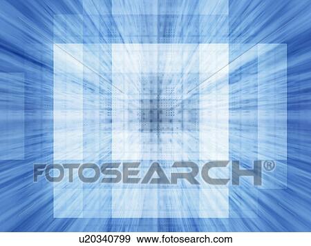 Stock Photo - Flash of light, computer graphic. Fotosearch