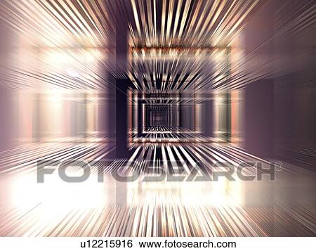 Stock Photograph - Flash of light, computer graphic. Fotosearch