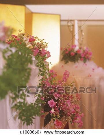 Flower arrangements for wedding View Large Photo Image Stock Photo - Flower arrangements for wedding. Fotosearch