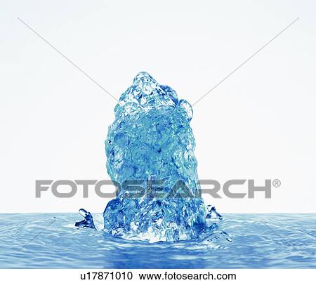 Stock Image - Fountain of water. Fotosearch