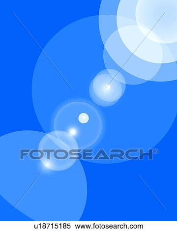 Stock Photography - Futuristic Blue Circular Pattern. Fotosearch