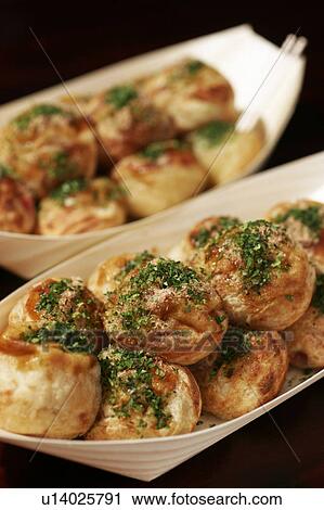 Garnished Takoyaki View Large Photo Image Stock Image - Garnished Takoyaki. Fotosearch