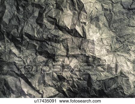 Stock Image - Gray Japanese paper. Fotosearch