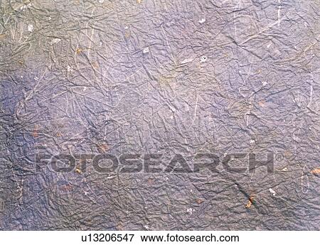 Stock Photo - Gray Japanese paper with silver and gold flecks. Fotosearch