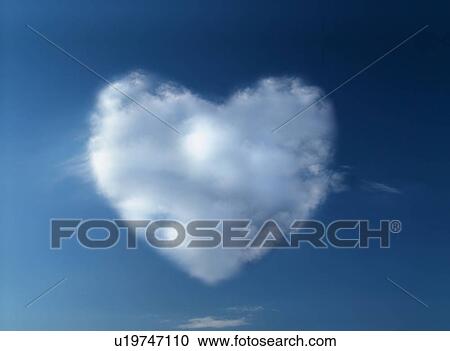 Heart Shaped Cloud View Large Photo Image Stock Image - Heart Shaped Cloud. Fotosearch