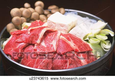 Stock Photography - Horsemeat hotpot. Fotosearch