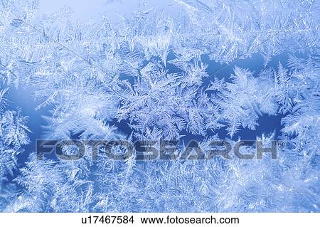 Ice crystals on window View Large Photo Image Picture - Ice crystals on window. Fotosearch
