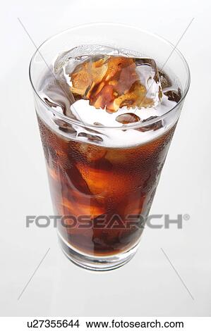 Picture - Iced coffee. Fotosearch