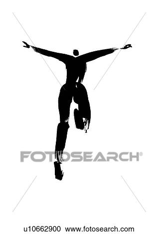 Illustration of athlete running, white background View Large Photo Image Stock Image - Illustration of athlete running, white background. Fotosearch