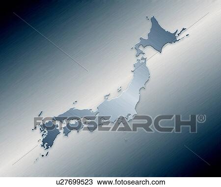 Stock Image - Japanese Islands. Fotosearch