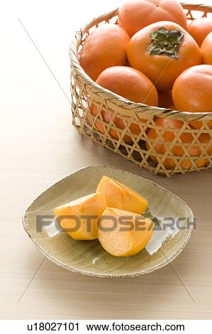 Stock Image - Japanese Persimmon. Fotosearch