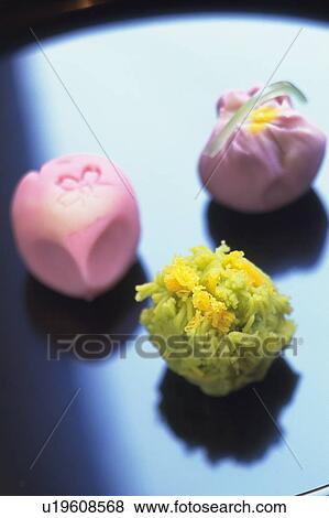 Stock Photo - Japanese sweets . Fotosearch