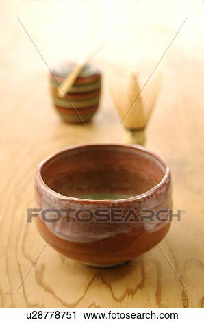Stock Image - Japanese tea set. Fotosearch