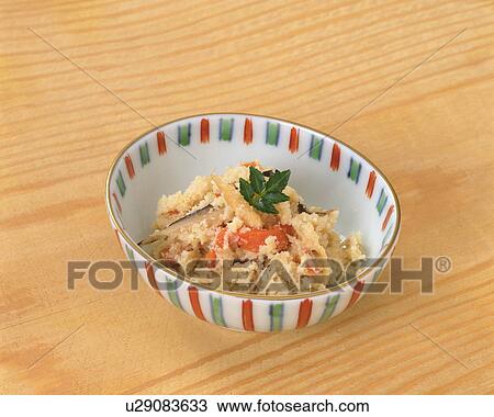 Stock Image - Japanese tofu dish. Fotosearch