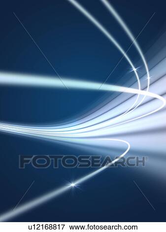 Stock Photo - Light beams. Fotosearch