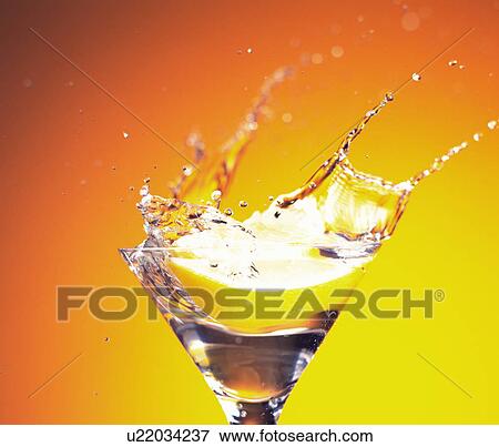 Martini being shaken View Large Photo Image Stock Photo - Martini being shaken. Fotosearch