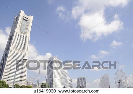 Minato-mirai View Large Photo Image Stock Image - Minato-mirai. Fotosearch