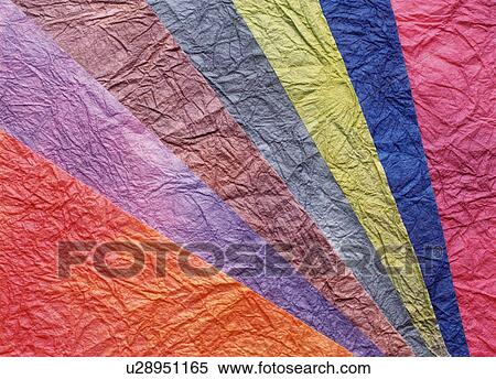 Multicolored traditional Japanese paper View Large Photo Image Stock Photography - Multicolored traditional Japanese paper. Fotosearch