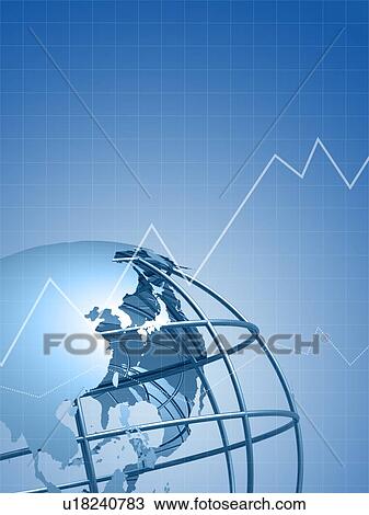 Network lights over globe, computer graphic, blue background View Large Photo Image Stock Image - Network lights over globe, computer graphic, blue background. Fotosearch