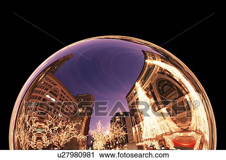 New York city and Christmas reflected in a Christmas bauble View Large Photo Image Stock Image - New York city and Christmas reflected in a Christmas bauble. Fotosearch