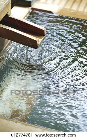 Open air spa bath View Large Photo Image Stock Image - Open air spa bath. Fotosearch