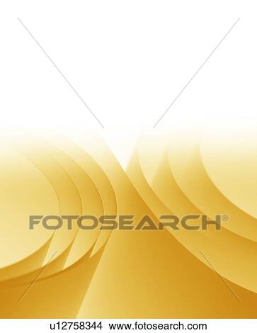 Orange curved lines, copy space View Large Photo Image Picture - Orange curved lines, copy space. Fotosearch