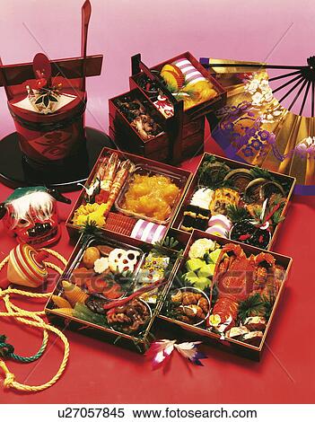 Osechi Ryori View Large Photo Image Stock Photography - Osechi Ryori. Fotosearch