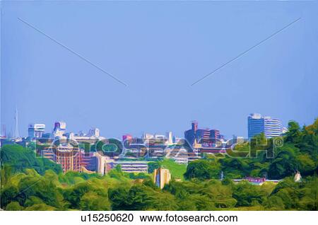 Painting of skyline, Mito city, Ibaraki Prefecture, Honshu, Japan View Large Photo Image Stock Image - Painting of skyline, Mito city, Ibaraki Prefecture, Honshu, Japan. Fotosearch