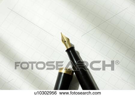 Paper and Pen View Large Photo Image Stock Photograph - Paper and Pen. Fotosearch