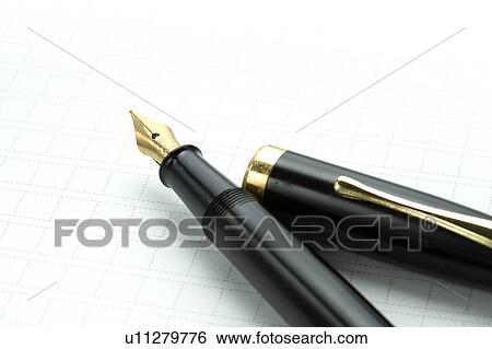 Paper and Pen View Large Photo Image Stock Photograph - Paper and Pen. Fotosearch