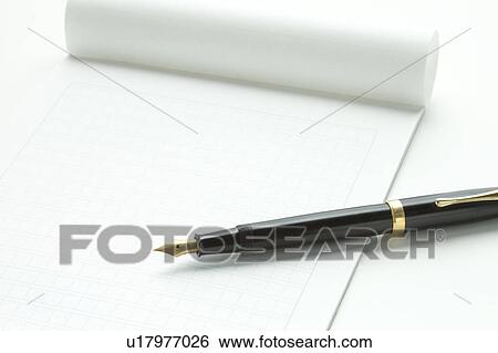 Stock Photograph - Paper and Pen. Fotosearch