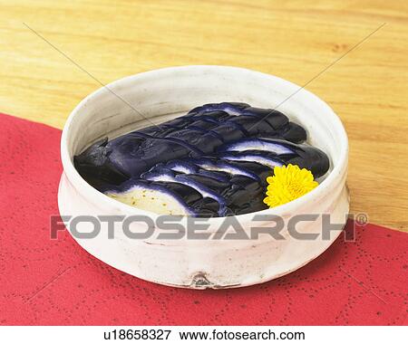 Stock Photo - Pickled eggplant . Fotosearch