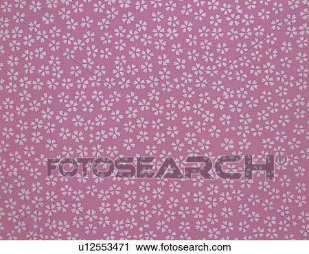 Pink fabric with white floral pattern View Large Photo Image Stock Image - Pink fabric with white floral pattern. Fotosearch