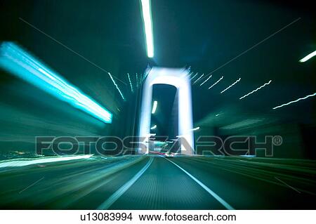 Picture - Rainbow Bridge, Tokyo, Japan. Fotosearch