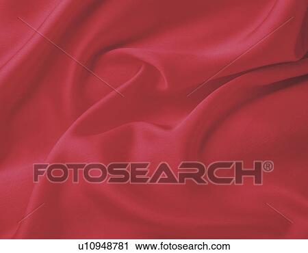 Stock Image - Red satin. Fotosearch