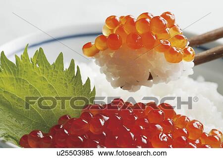 Stock Photography - Salmon caviar. Fotosearch