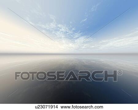 Picture - Sea and sky. Fotosearch