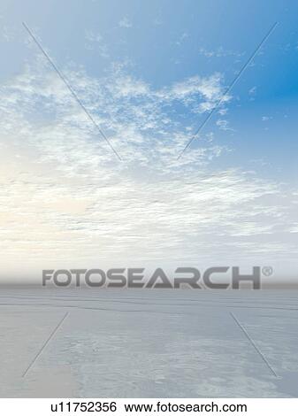 Stock Photograph - Sea and sky. Fotosearch