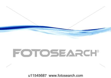 Stock Photo - Side View of Water Surface. Fotosearch