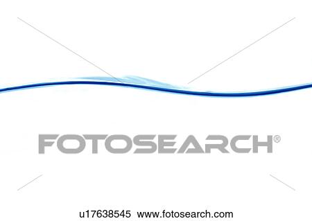Stock Photography - Side View of Water Surface. Fotosearch