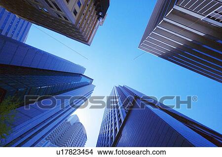 Picture - Skyscrapers in Umeda, Osaka, Japan. Fotosearch